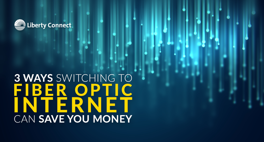 3 Ways Switching To Fiber Optic Internet Can Save You Money
